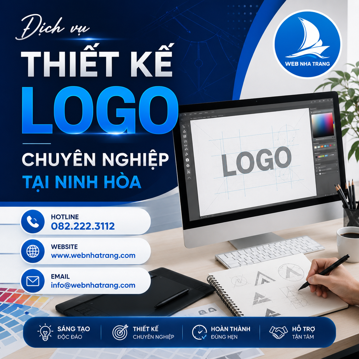 Dịch Vụ Thiết Kế Logo Chuyên Nghiệp Nhận Diện Thương Hiệu Ấn Tượng