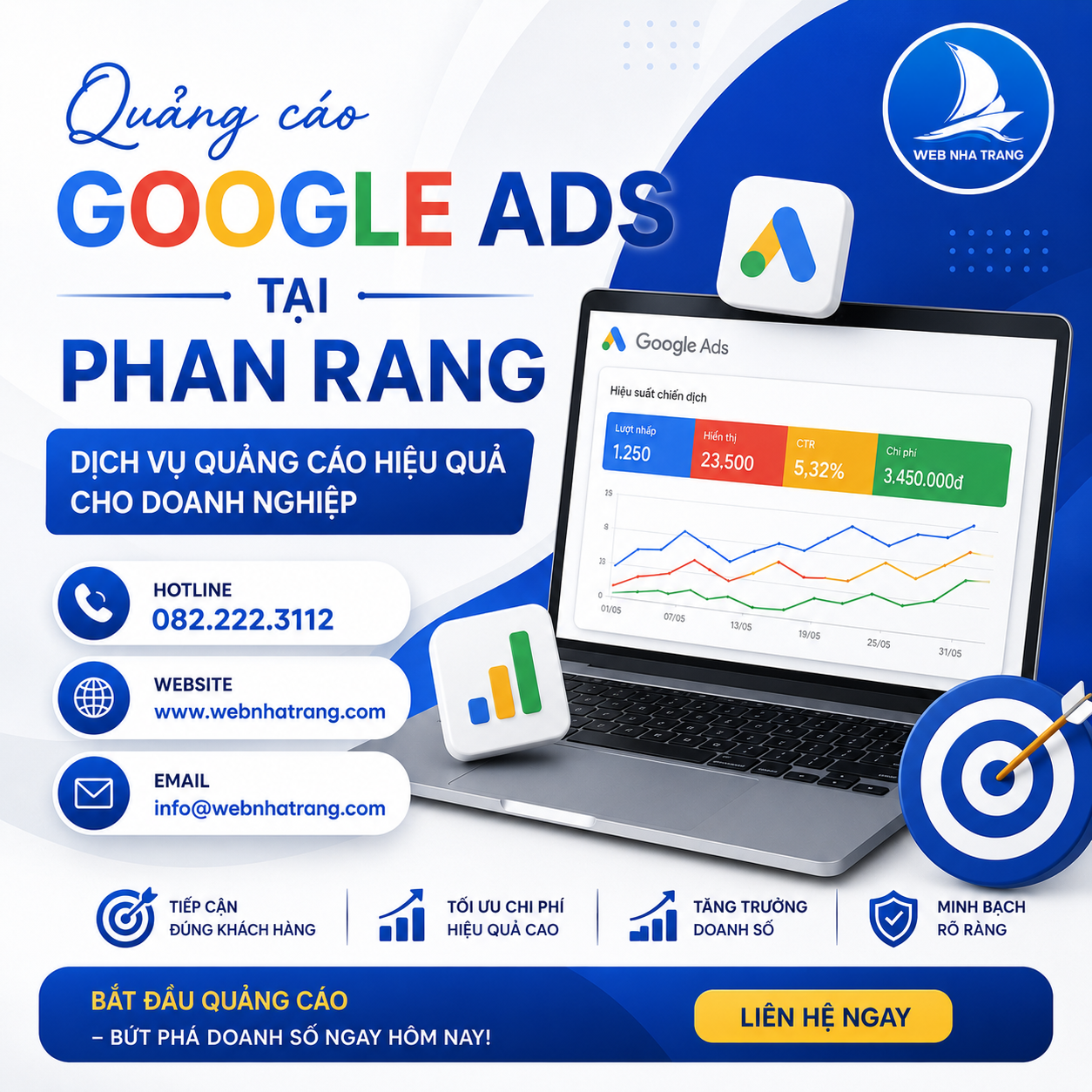 Dịch Vụ Quảng Cáo Google Ads Trọn Gói Tối Ưu Tỷ Lệ Chuyển Đổi