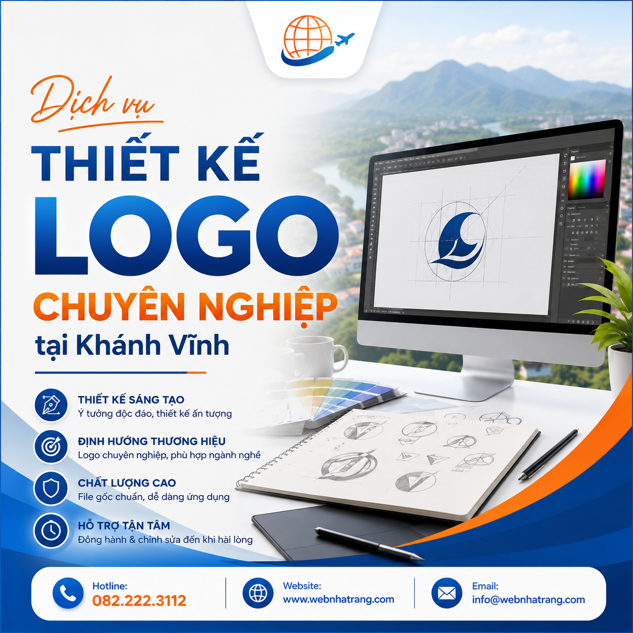 Dịch Vụ Thiết Kế Logo & Bộ Nhận Diện Thương Hiệu Giá Tốt Nhất