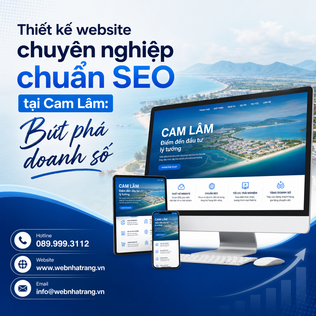 Thiết Kế Website Doanh Nghiệp Chuẩn SEO: Bứt Phá Doanh Số Kinh Doanh 2026