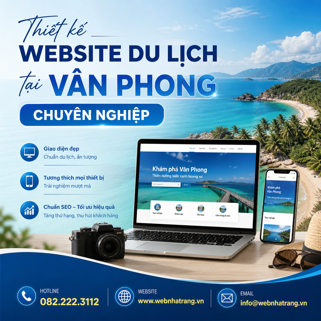 Thiết Kế Website Du Lịch Biển Đảo Chuyên Nghiệp Chịu Tải Lớn