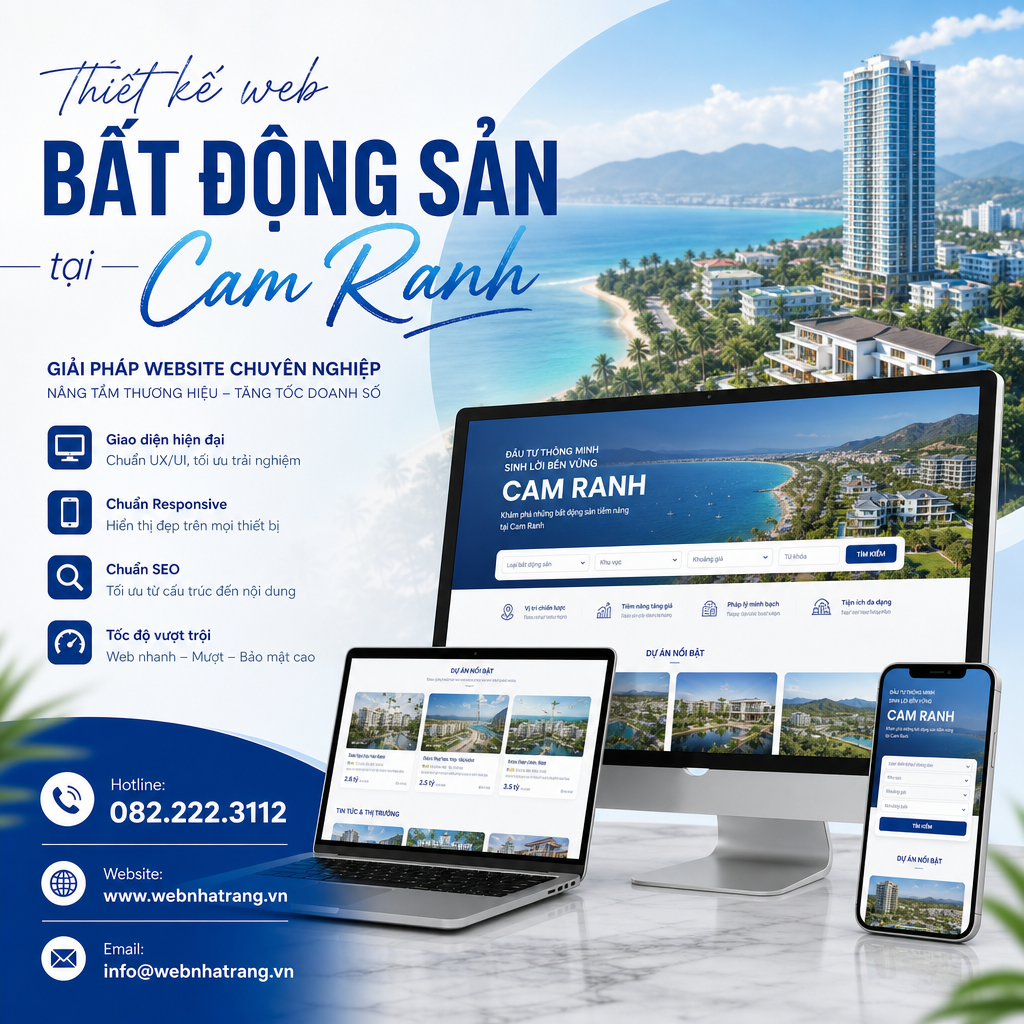 Thiết Kế Website Bất Động Sản Chuyên Nghiệp: Xem Dự Án & Bản Đồ Quy Hoạch