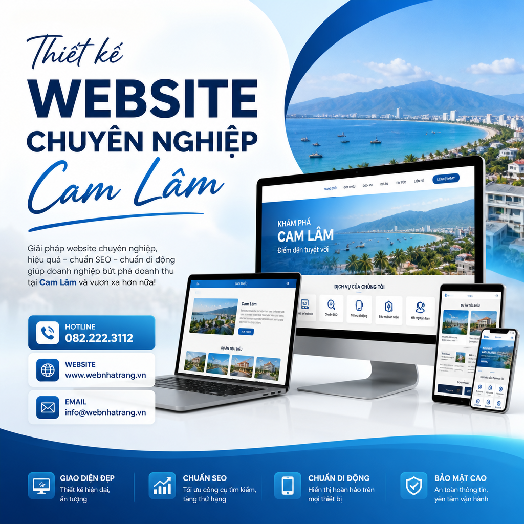 Thiết Kế Website Đa Ngành Nghề Chuẩn Responsive Đẹp Trên Mọi Màn Hình
