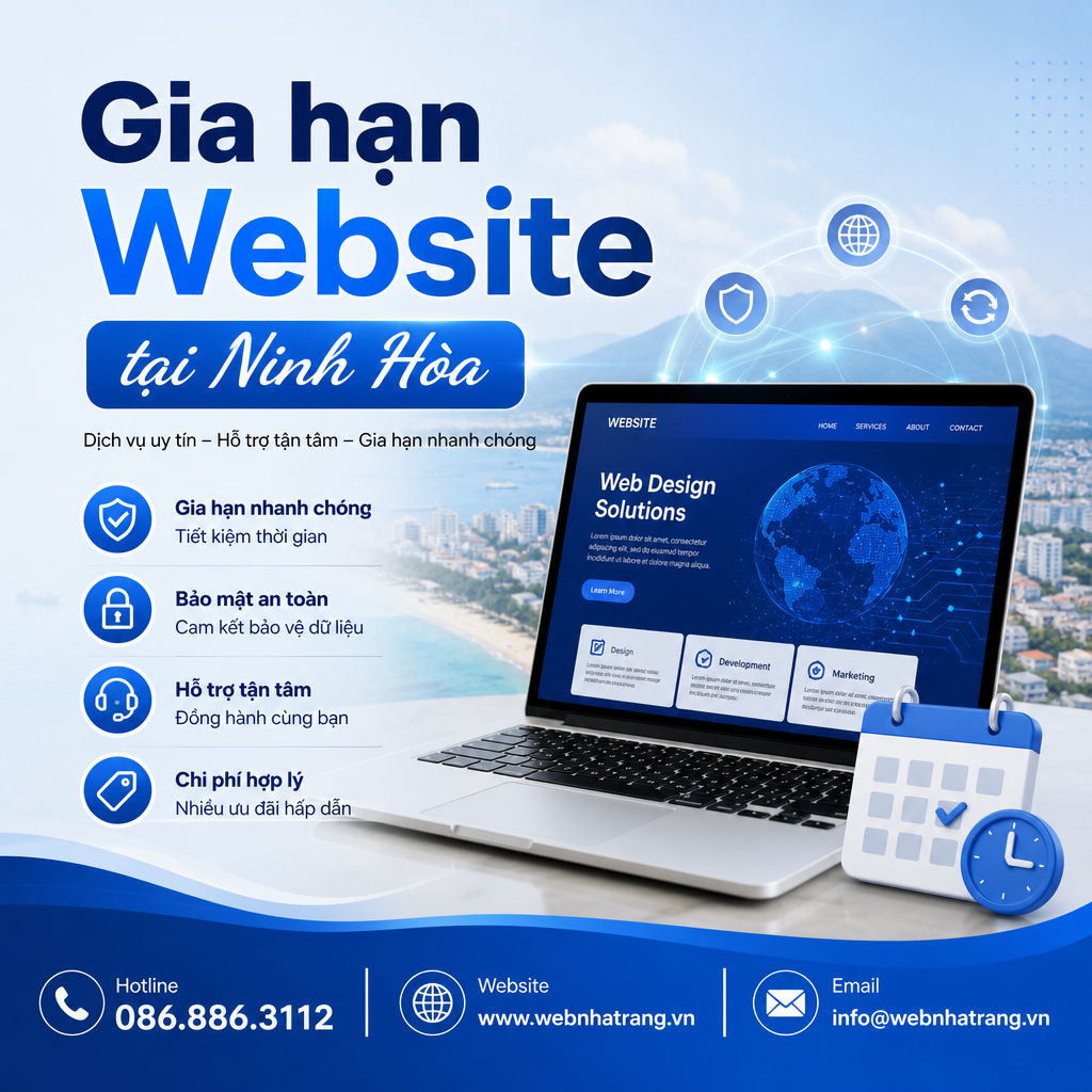 Thủ Tục Gia Hạn Dịch Vụ Website Trọn Gói Nhanh Chóng Tiết Kiệm